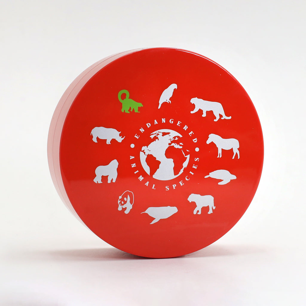 2014 Niue Colourized Endangered Species Red Ruffled Lemur Fine Silver Coin (No Tax)