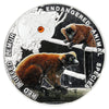 2014 Niue Colourized Endangered Species Red Ruffled Lemur Fine Silver Coin (No Tax)
