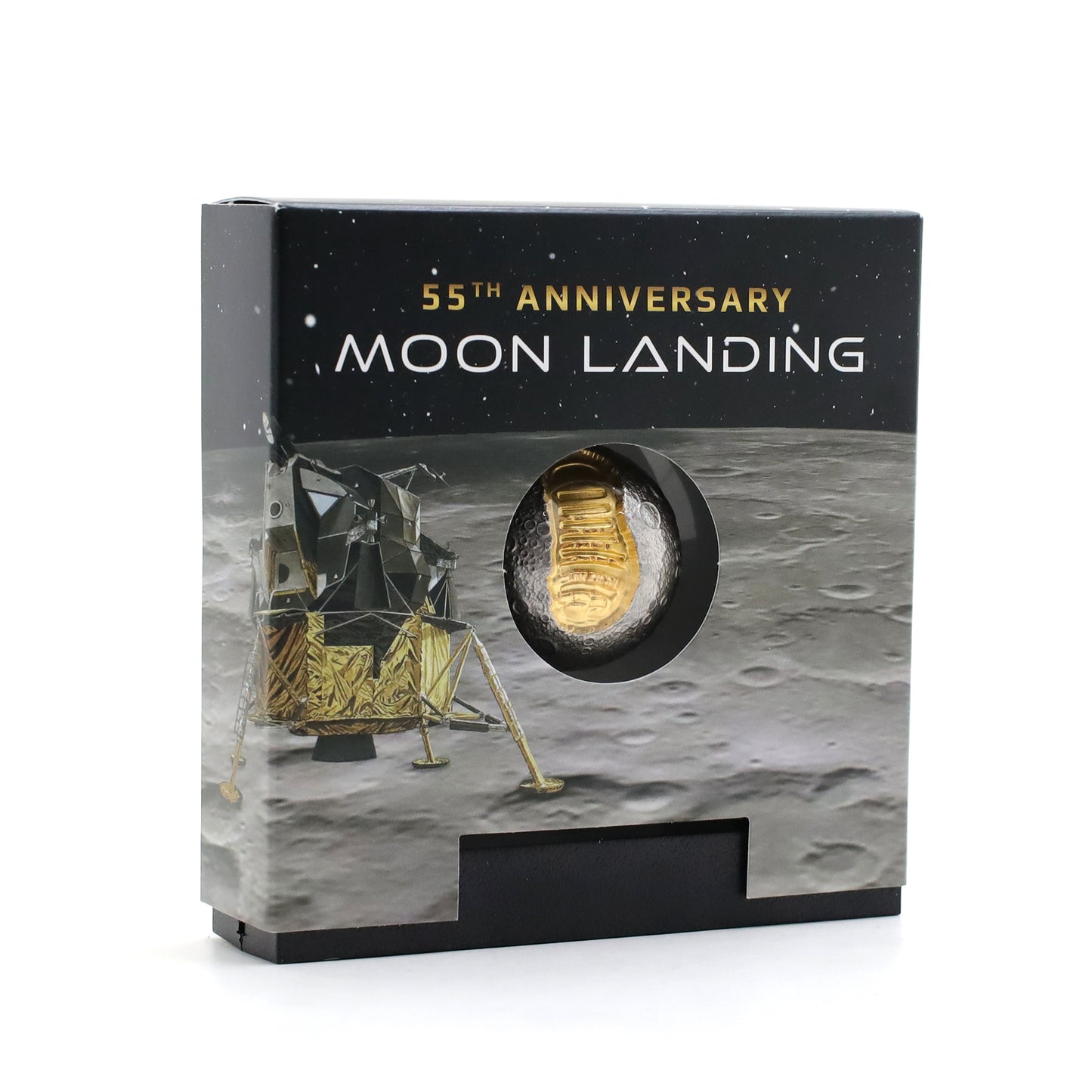 2024 Barbados $5 55th Anniversary Moon Landing 1oz. Fine Silver Coin (No Tax)