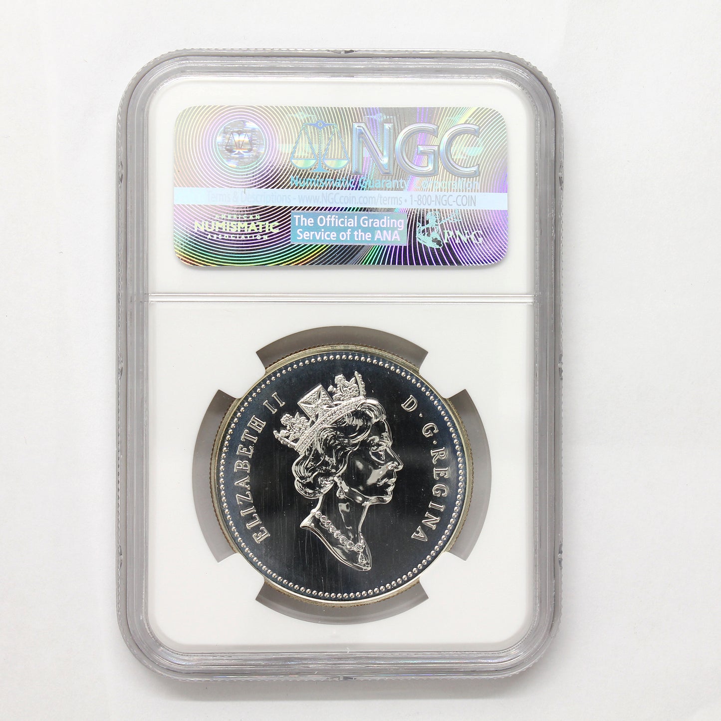 1990 Canada $1 Henry Kelsey Tercentenary .50 Silver Dollar NGC Cert. MS67