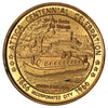 1966 Attica, Indiana Centennial Souvenir Half Dollar Token