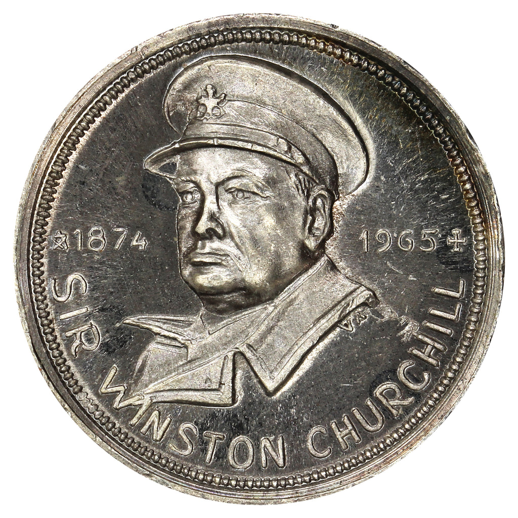 c.1965 Winston Churchill: Without Victory 2.1cm Honour Medallion