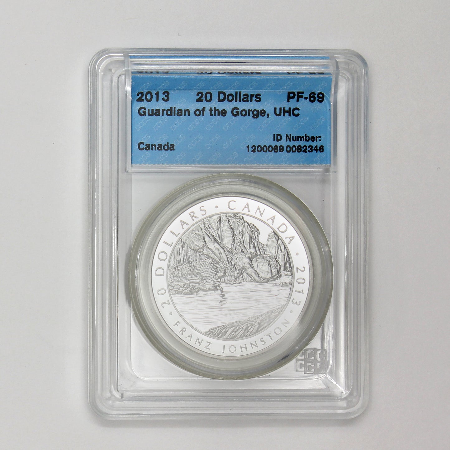 2013 Canada $20 Group of Seven - Franz Johnston Fine Silver CCCS Cert. PF69 UHC (No Tax)