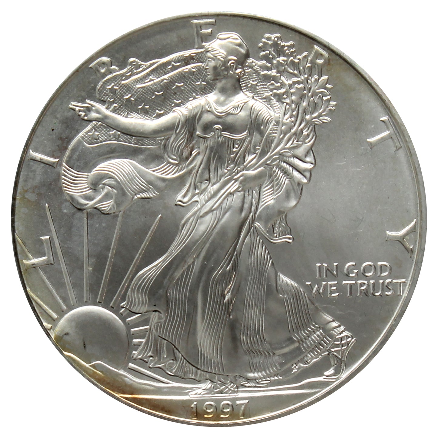 1997 USA $1 American Eagle in Original Case (No Tax)