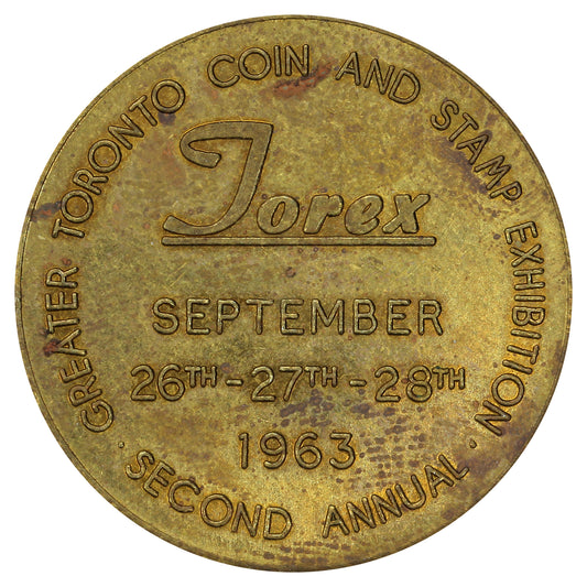 1963 Coin World Newspaper 2nd Annual TOREX Coin Show Token