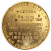 1963 Virginia City, MT, Souvenir Centennial Dollar Token