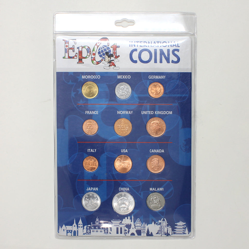 Walt Disney World EPCOT International Coin Collection