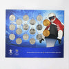 2007-2010 Vancouver Olympics Uncoloured 17-coin Set in RBC Snowboarding Board (Light Wear)
