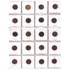 Group Lot of 20x 1920-1934 Canada 1-cents, Very Good to VF-EF, 20pcs (Impaired)