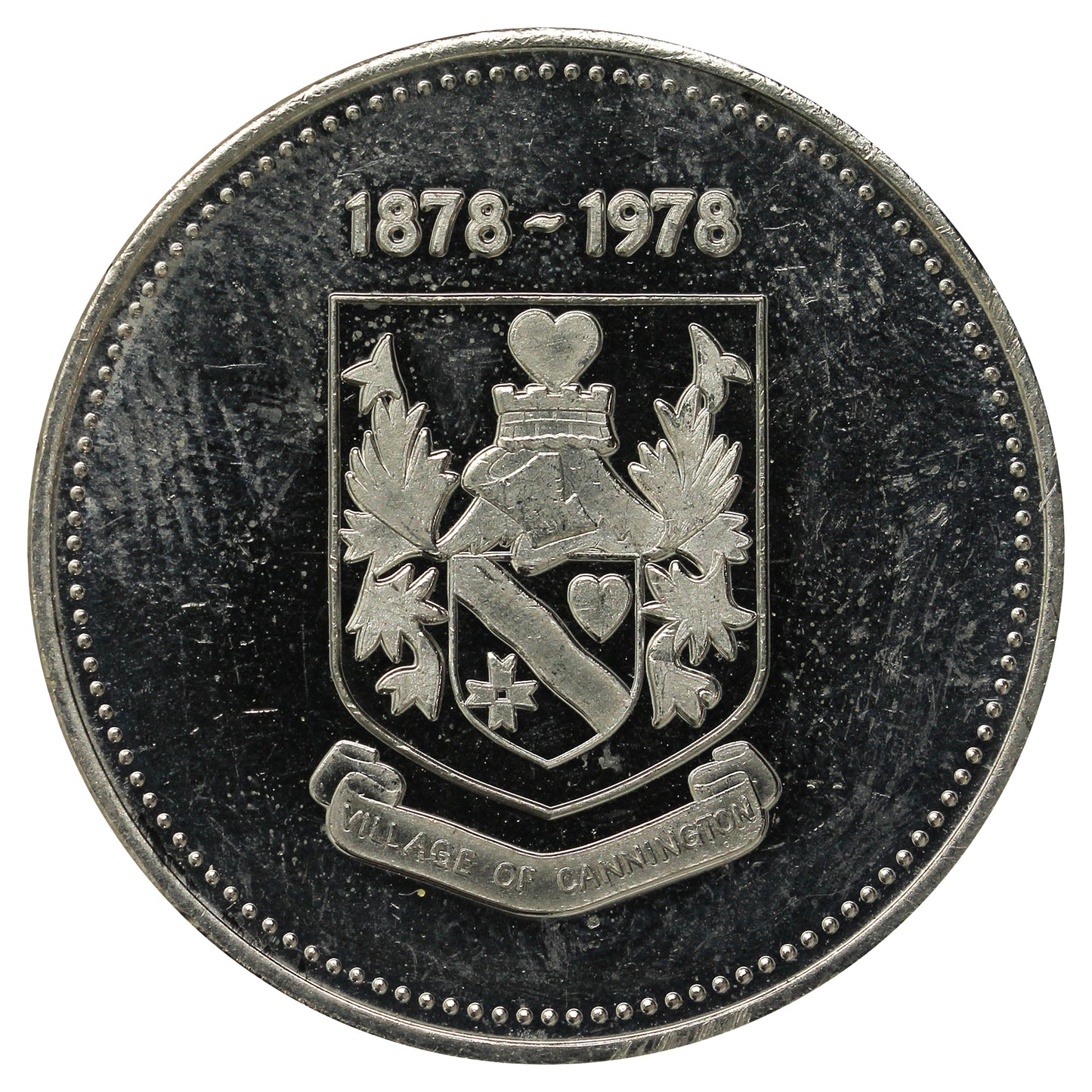 1978 Cannington, ON, Centennial Dollar Token