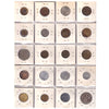 Group Lot of 59x 1877-1974 World Coins (mostly 1950s-1970s), Various Countries, 59pcs