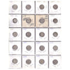 Group Lot of 60x 1937-1950 Canada 10-cents, Circulated Quality, 60pcs