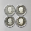 Lot of 4x 2013 $10 O Canada Fine Silver Coins, 4pcs (No Tax) Coins Only (Scr Caps)
