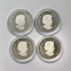 Lot of 4x 2013 $10 O Canada Fine Silver Coins, 4pcs (No Tax) Coins Only (Scr Caps)