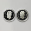 Pair of 2004 & 2005 Canada $5 Silver from Sets, 2pcs (No Tax) Coins Only (Scr. Caps)