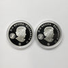 Pair of 2007 Canada $20 International Polar Year Sterling Silver Coins, 2pcs (Scr. Caps)