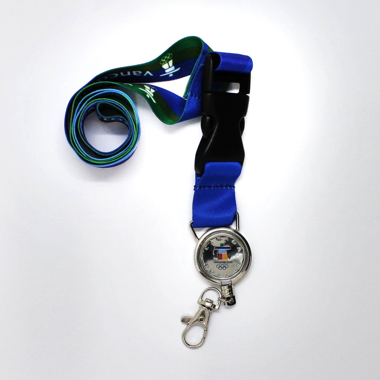 2010 Canada Sterling Silver Lucky Loonie Inukshuk with Lanyard