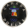 2010 Canada Sterling Silver Lucky Loonie Inukshuk with Lanyard