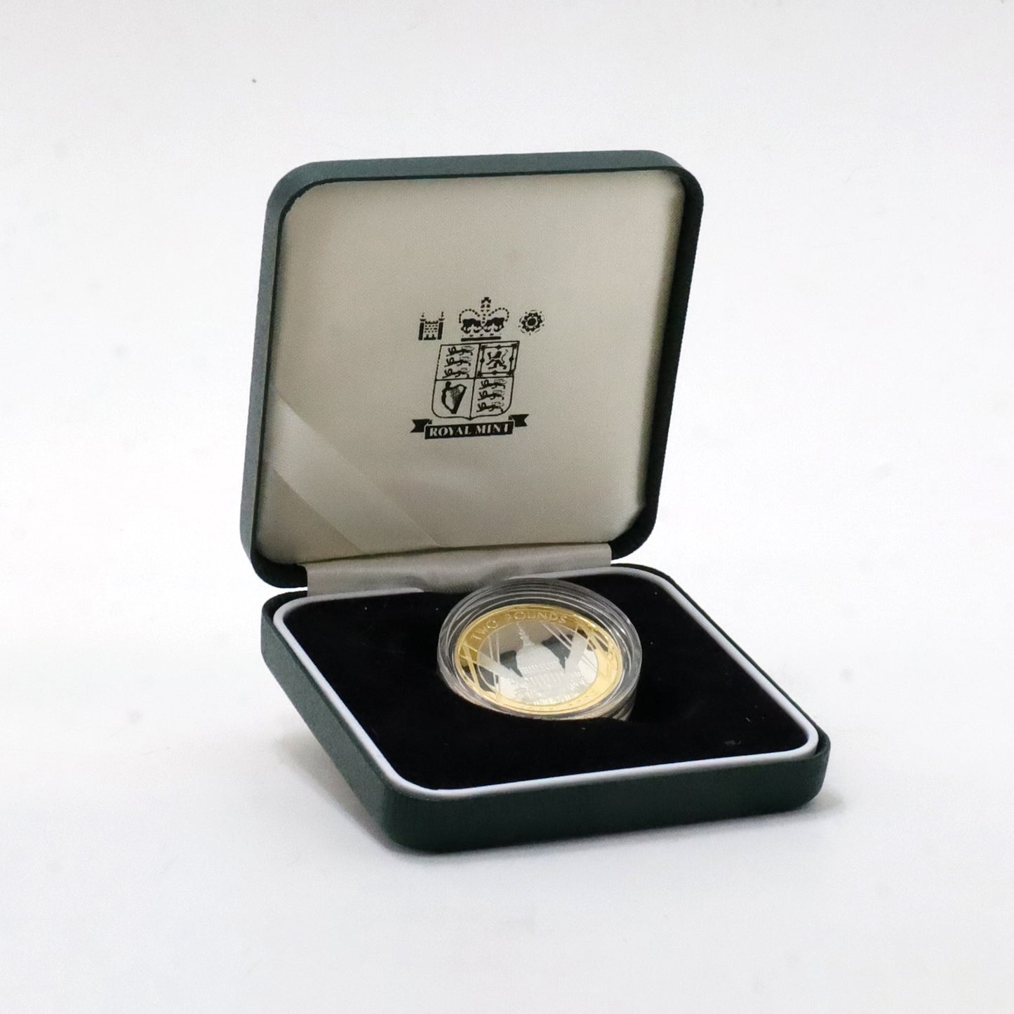 2005 UK 2 Pounds 60th Anniversary of the End of WWII Sterling Silver Coin w/ Case