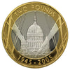 2005 UK 2 Pounds 60th Anniversary of the End of WWII Sterling Silver Coin w/ Case
