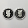Pair of 2004 & 2005 Canada $5 Silver from Sets, 2pcs (No Tax) Coins Only (Scr. Caps)