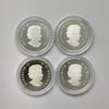 Lot of 4x 2013 $10 O Canada Fine Silver Coins, 4pcs (No Tax) Coins Only (Scr Caps)