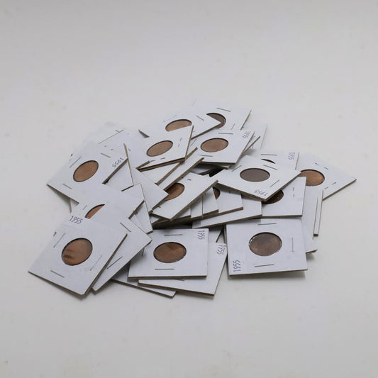 Lot of 55x Great Britain 1955 Farthings, 55pcs (Sold As-Is)