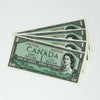 Lot of 4x Consecutive 1954 Canada $1 Notes, Beattie-Rasminsky, H/N, 4pcs