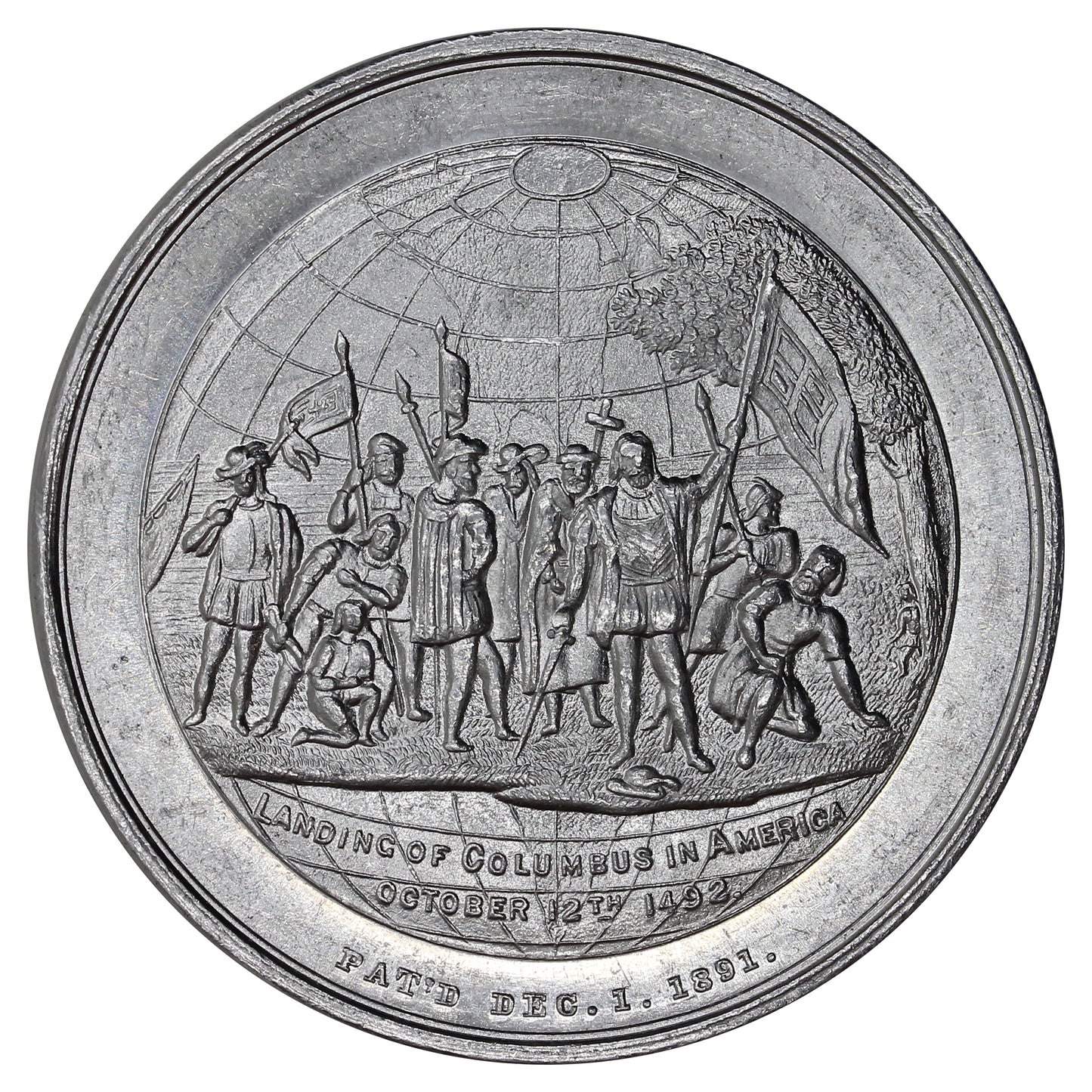1892 Chicago Columbian Exposition Souvenir Token