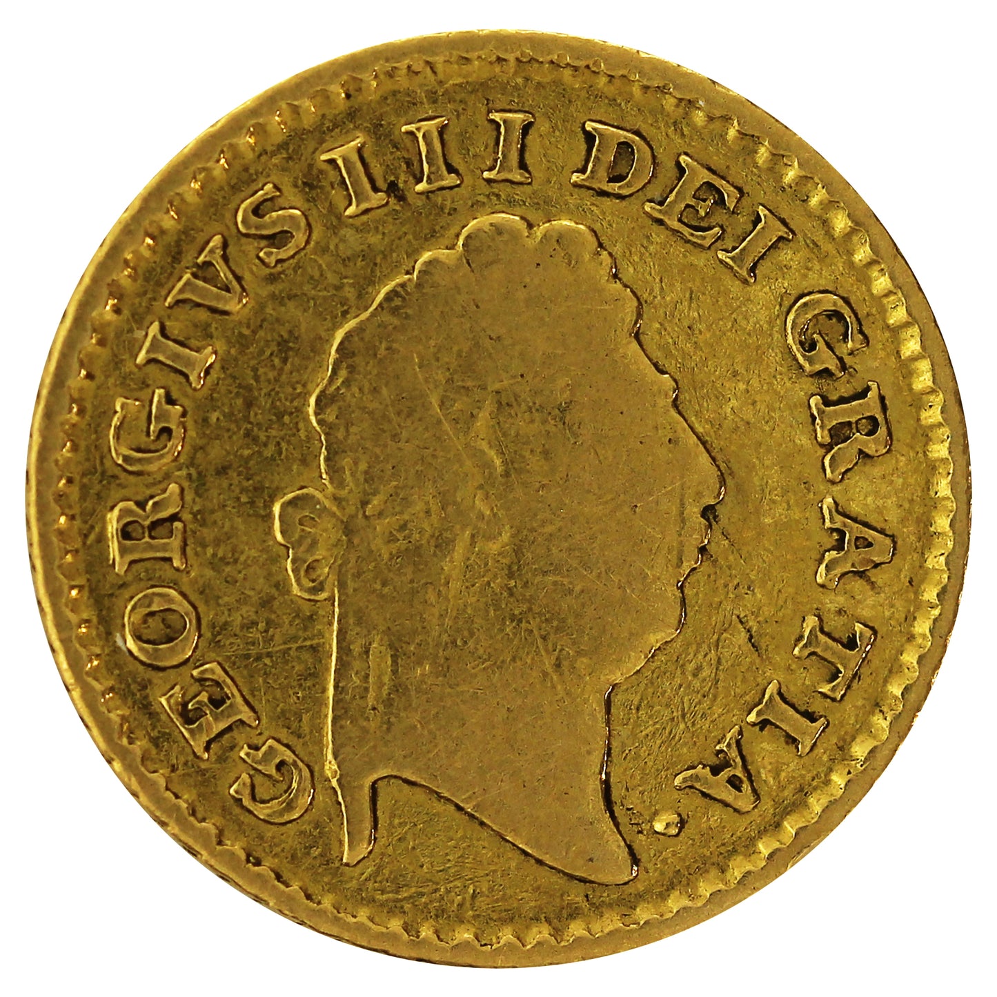Great Britain 1800 George III .9167 Gold 1/3 Guinea