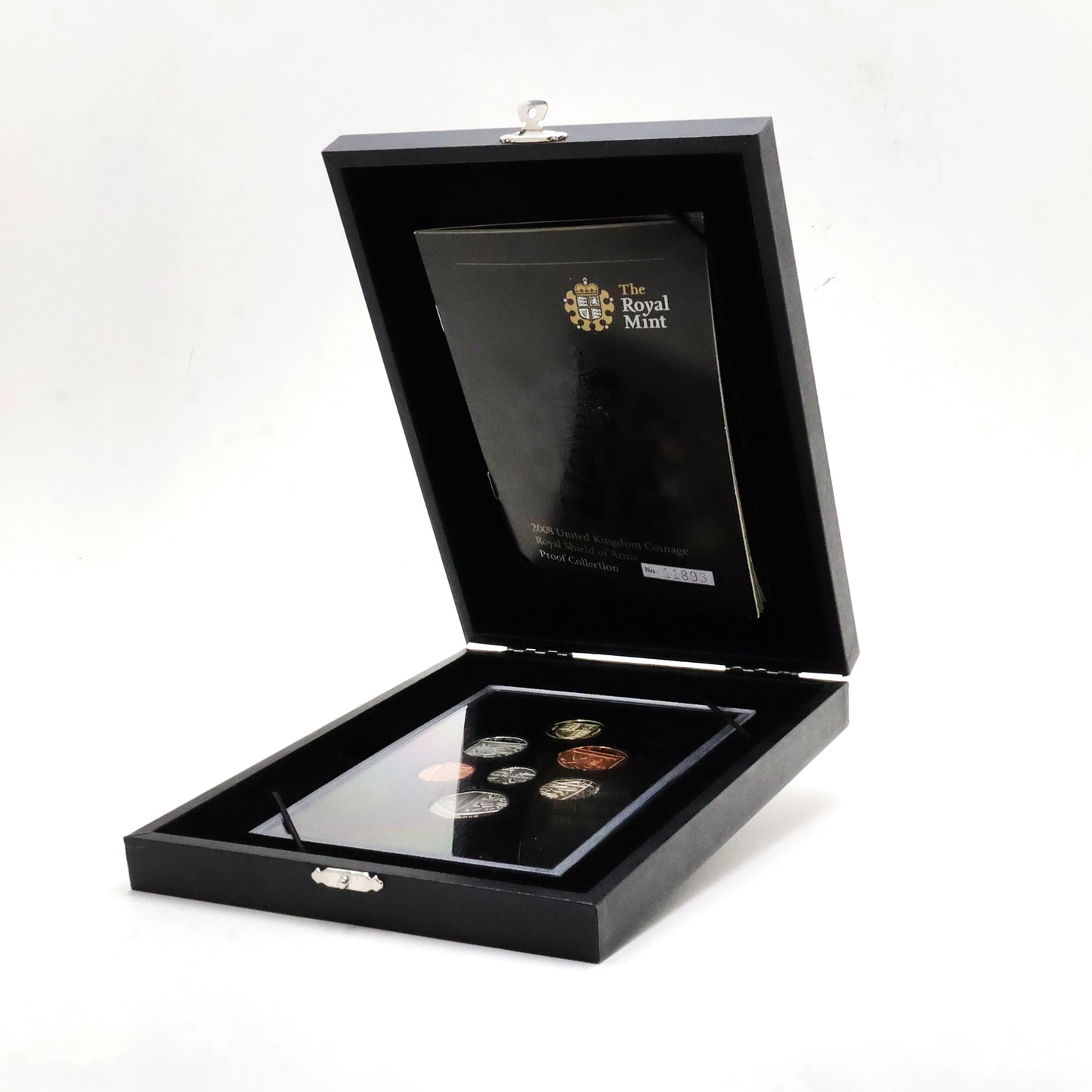 United Kingdom 2008 7-Coin Royal Shield of Arms Proof Collection (Minor Issues)