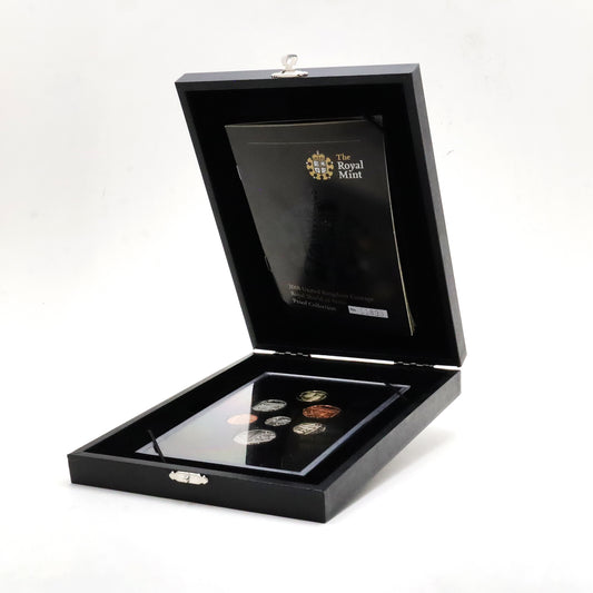 United Kingdom 2008 7-Coin Royal Shield of Arms Proof Collection (Minor Issues)