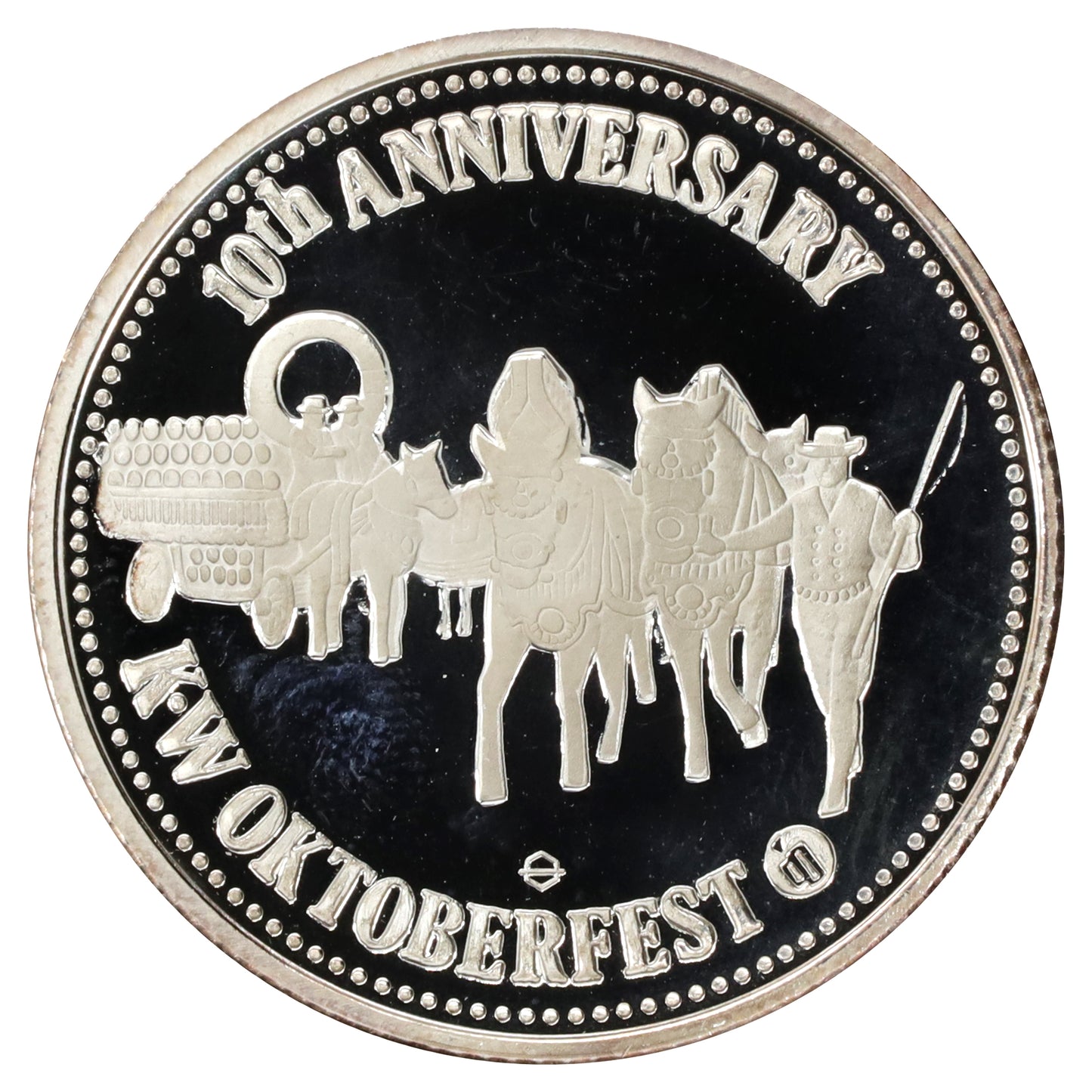 1978 Kitchener-Waterloo Silver Oktoberfest Trade Dollar .999 Silver (No Tax)