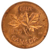 1975 Canada 1-cent Roll of 50pcs, Mint State, Some Toned