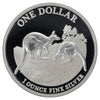 Australia 2014 $1 Kangaroo: Explorer's First Sightings Fine Silver Proof (No Tax)