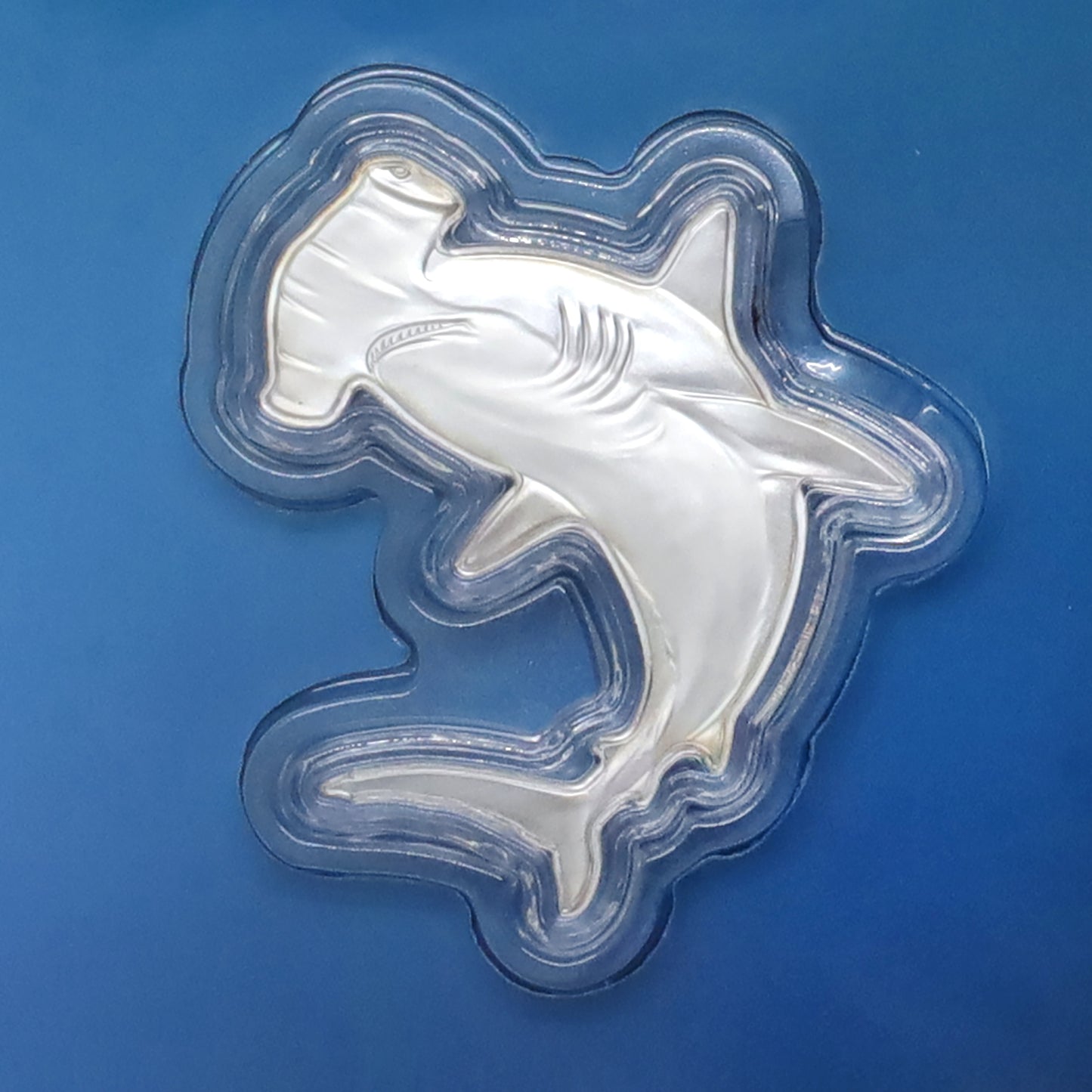 Solomon Islands 2020 Great Hammerhead Shark 1oz. .999 Silver Reverse Proof Coin (No Tax)