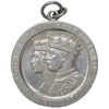 1937 "Long May They Reign" George VI & Elizabeth Overlapping Effigies Coronation Medal
