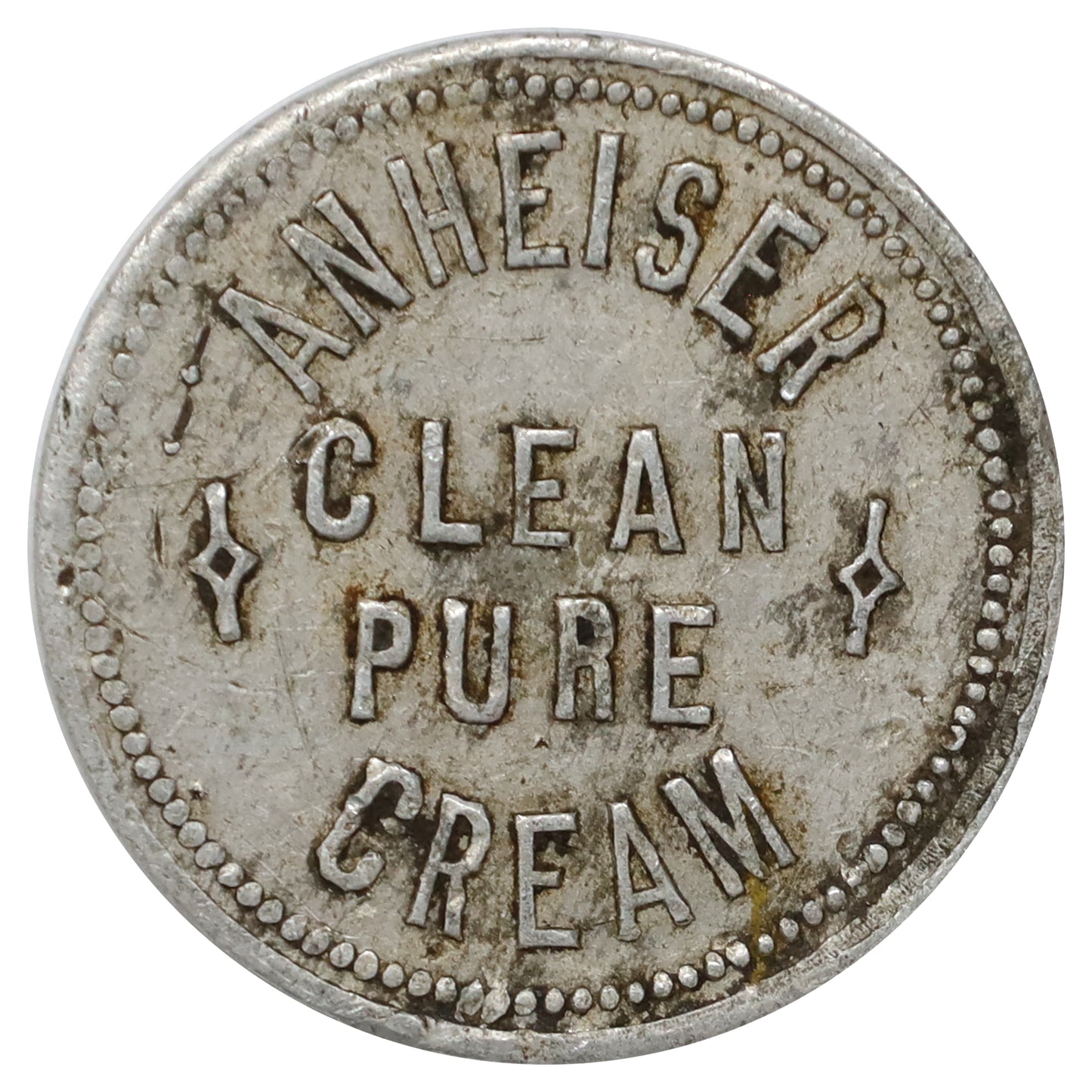 Anheiser Half Pint Clean Pure Cream Merchant Token