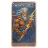 Wrath of Zeus Colourized 5oz. AVDP .999 Copper Bar (Limited Edition)