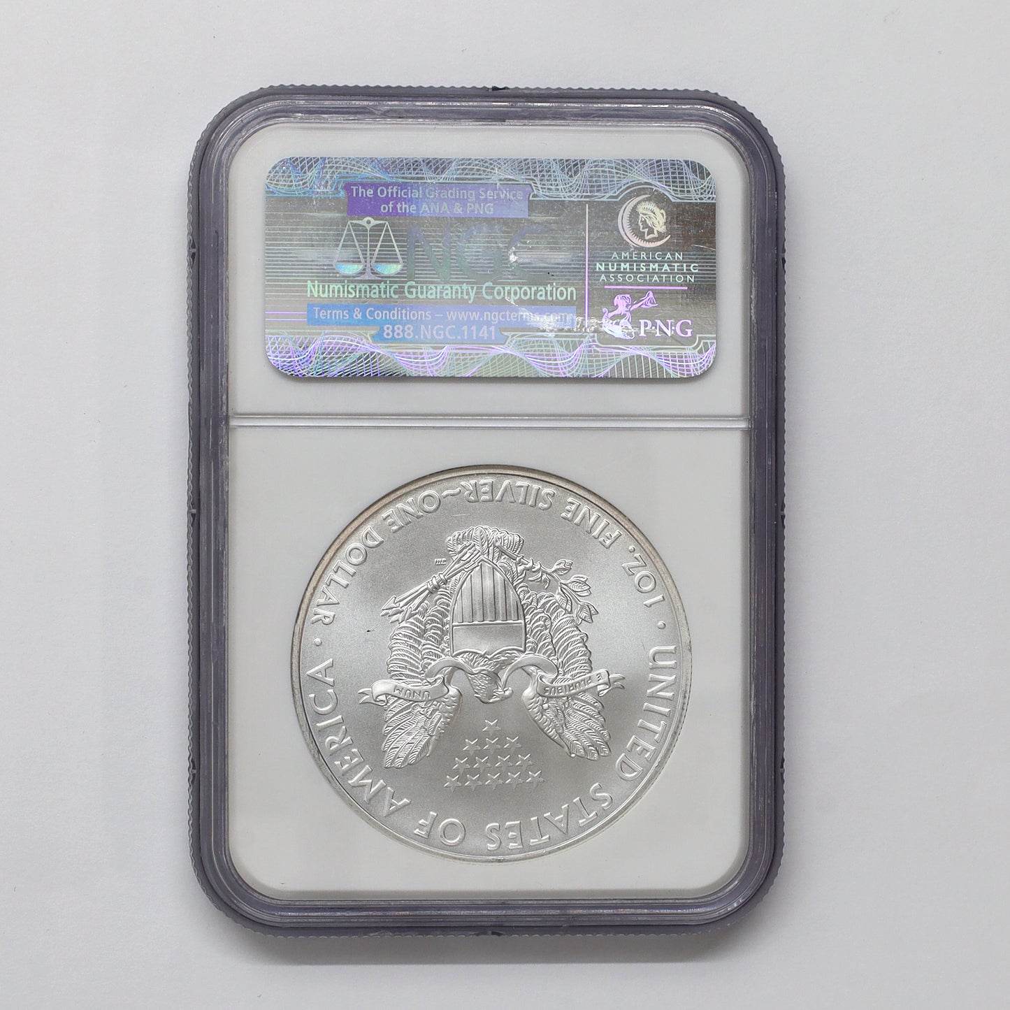 2008 USA Eagle $1 NGC Certified MS65 (No Tax)