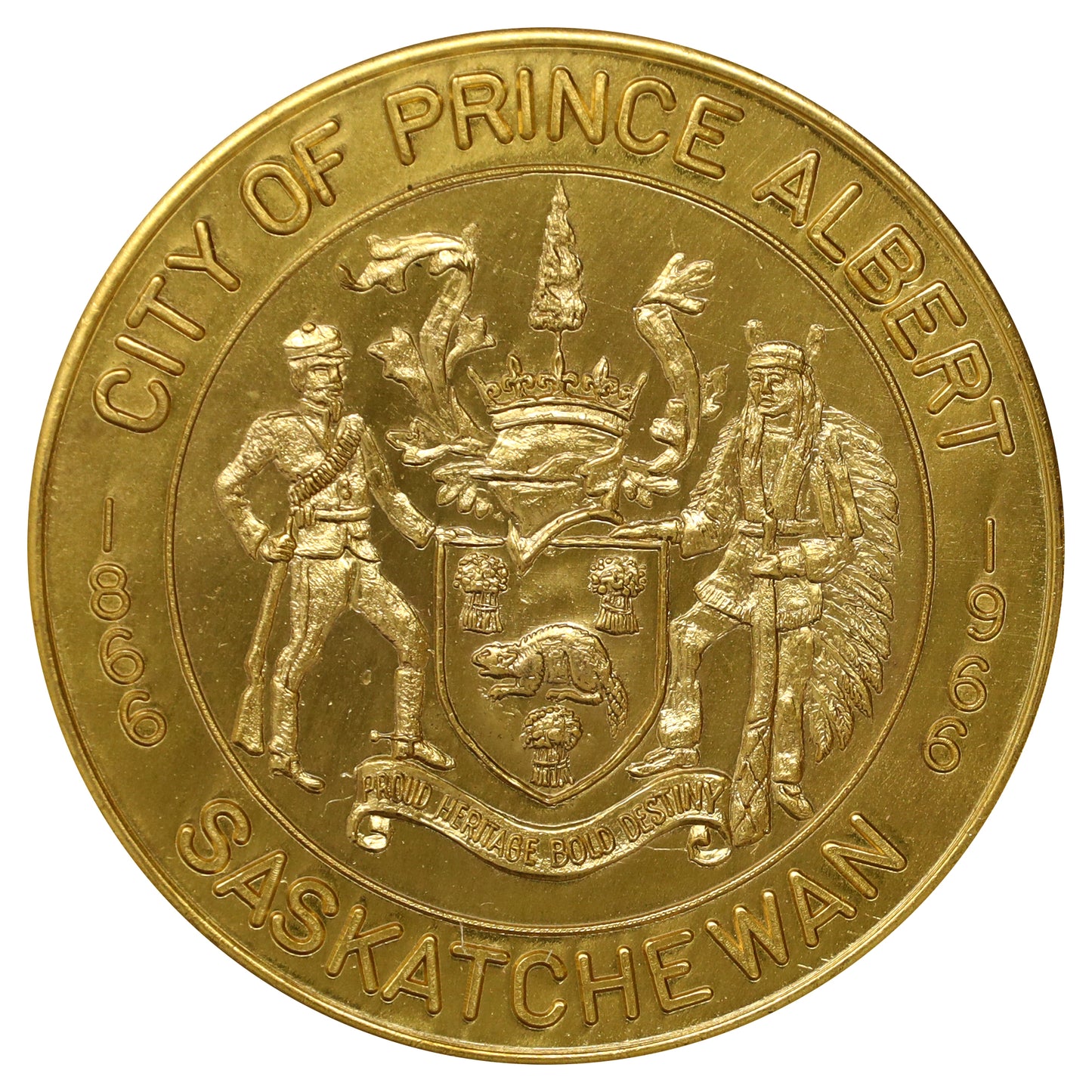 1966 Prince Albert, SK, Centennial Dollar
