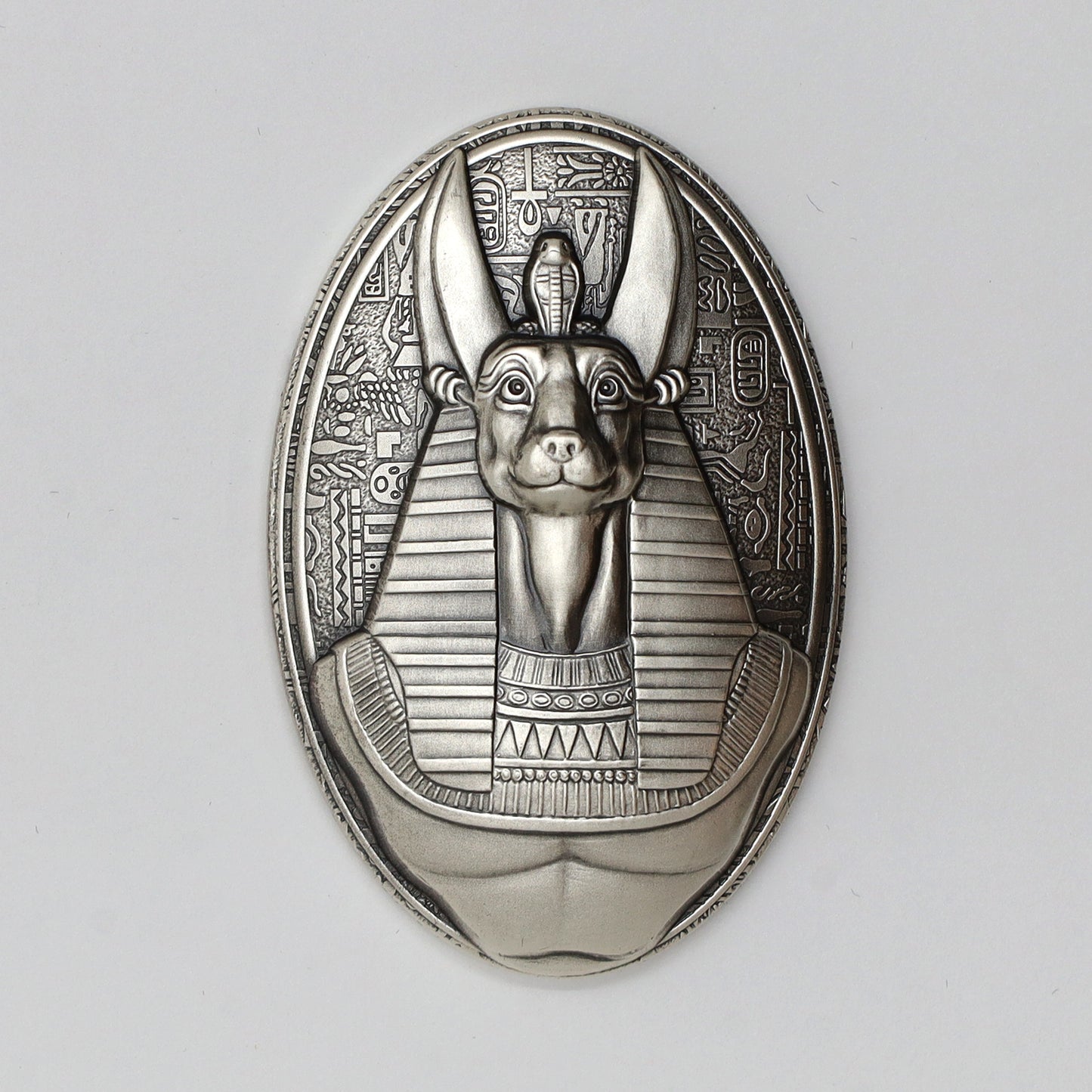 2024 Djibouti 200 Francs Anubis 3oz Silver Coin (No Tax)