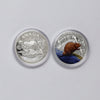 Pair of 2013 & 2015 Canada $20 Beavers, Fine Silver (No Tax) Coins Only, Scr. Caps