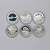 Lot of 2014 6x $10 O Canada Fine Silver Coins (No Tax) Coins Only, Scratched Capsules
