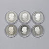 Lot of 2014 6x $10 O Canada Fine Silver Coins (No Tax) Coins Only, Scratched Capsules