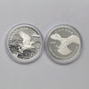 Pair of 2014 Canada $5 & $20 Proof Fine Silver Coins, 2pcs (No Tax) Coins Only, Scr. Caps