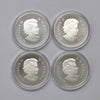 Lot of 4x 2015 $15 Exploring Canada Fine Silver Coins (No Tax) Coins Only, Scr. Caps