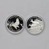 Pair of 2014 $20 Canada Wildlife-Themed Fine Silver Coins (No Tax) Coins Only, Scr. Caps