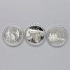 Lot of 3x 2012-2014 Canadian History Proof Silver Dollars (No Tax) Coins Only, Scr. Caps