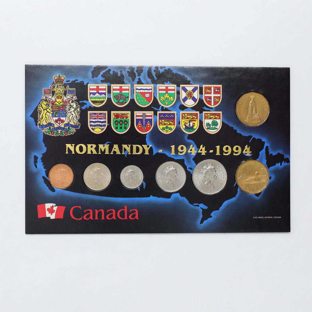 1994 Normandy D-Day Invasion 1944-1994 Coin Set (issues)